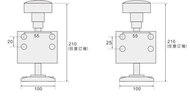 和面機支撐腳尺寸圖