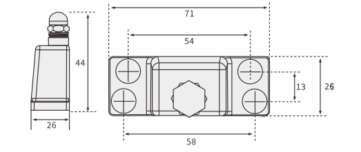 聯(lián)動平鉤窄款